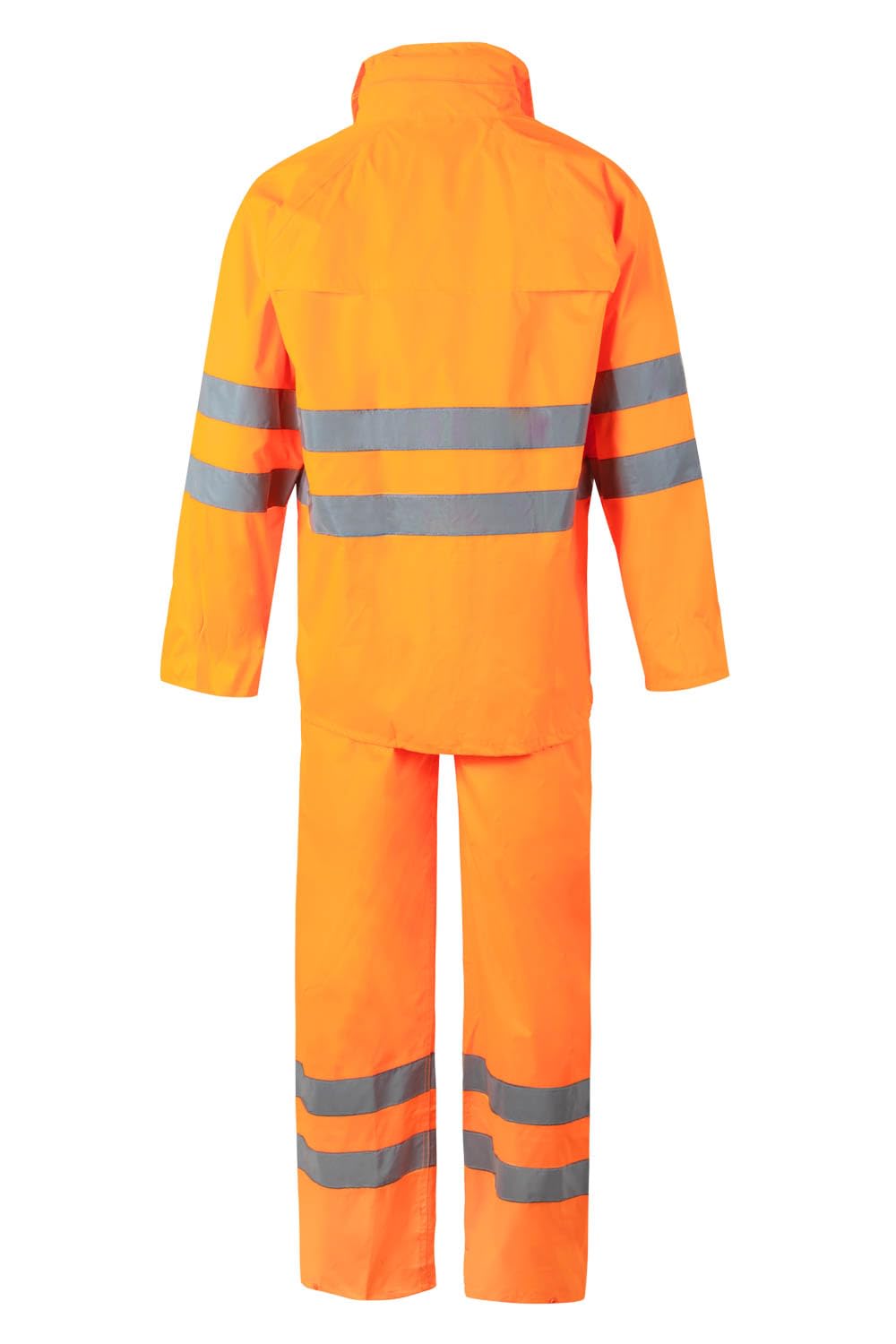 VELILLA 189 - Combinaison de pluie deux pièces ; couleur orange fluo ; taille 3XL, Orange fluo, 3XL