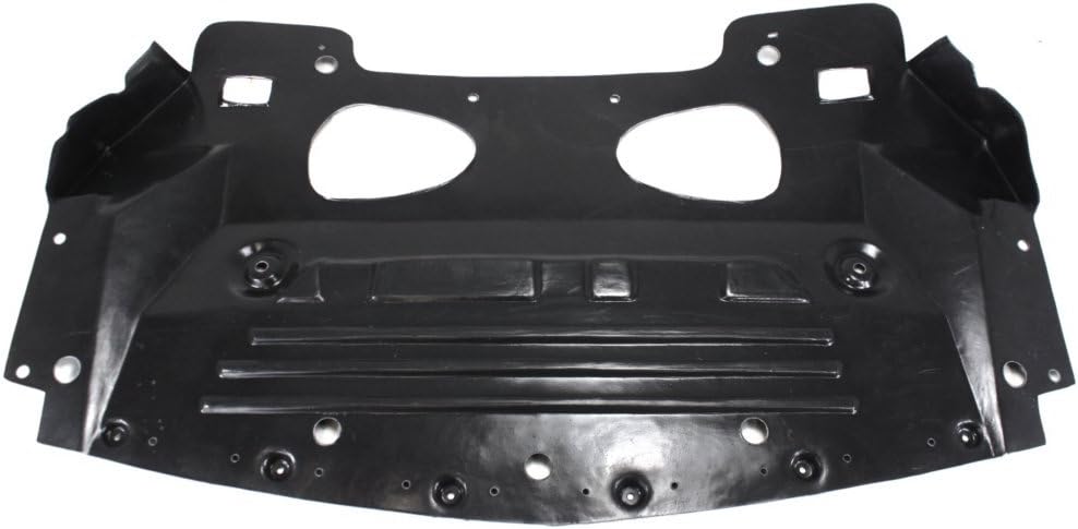 Evan Fischer Engine Splash Shield Plastic Engine Under Cover Radiator air deflector Front compatible with Cadillac STS