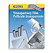Apollo Transparency Film for Plain Paper Copier, Black on Clear Sheet, with Stripe, 100 Sheets/Pack (VPP201CE)
