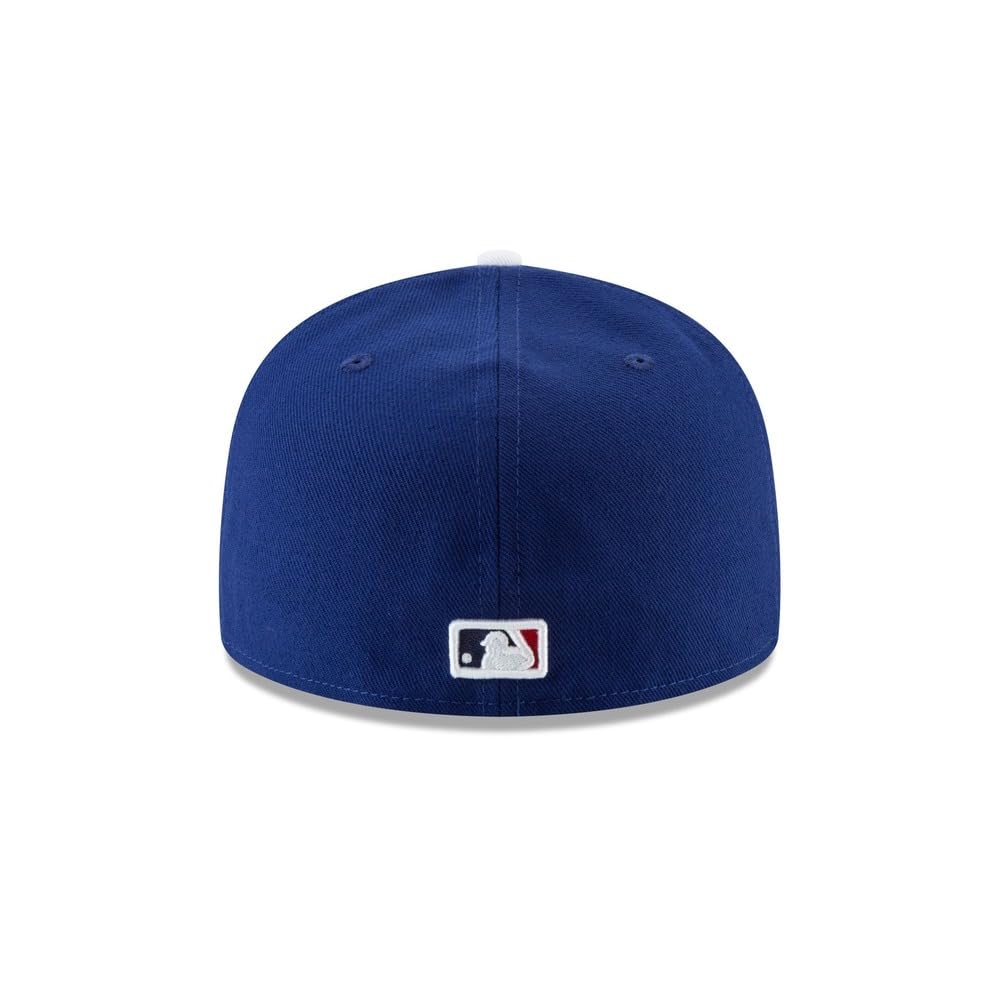 New Era MLB 59FIFTY Baseballkappe Los Angeles Dodgers Blue Team Color Logo Authentic Collection Fitted On Field Baseball Cap Hat