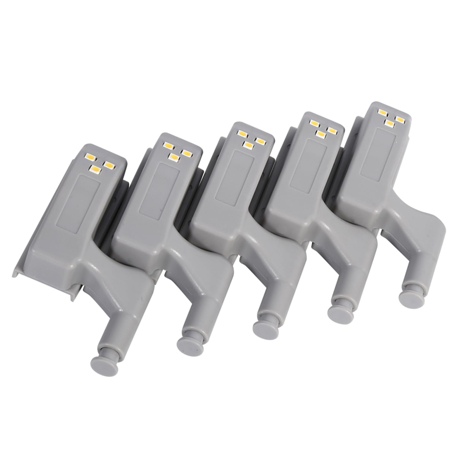 Majatou 10 Pieces of Smart Sensing LED Hinge Lights, Cabinets, Home Night Lights, Living Rooms, Bedrooms, Kitchens, Cabinets - Image 4