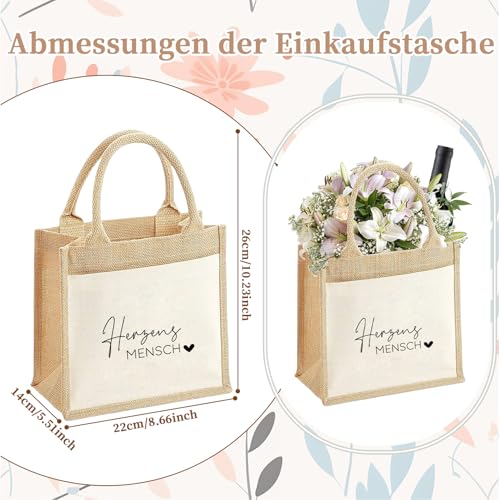 Beste Freundin Geschenke,Geschenk Beste Freundin Geburtstag,Geschenke Für Beste Freundin, Jutebeutel Für Geburtstagsgeschenke,Geschenkideen Für Beste Freundin,Taschen Für Einkaufen, Reisen Und Strand