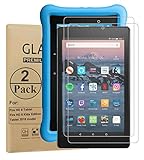 [page_title]-Seama Panzerglas Schutzfolie für 8 Zoll Tablet 2018 Modell[2 Stück], 9H Härte, 2.5D, Glas Panzerfolie Displayschutzfolie