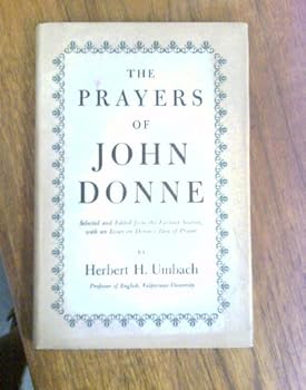 Hardcover The Prayers of John Donne Book