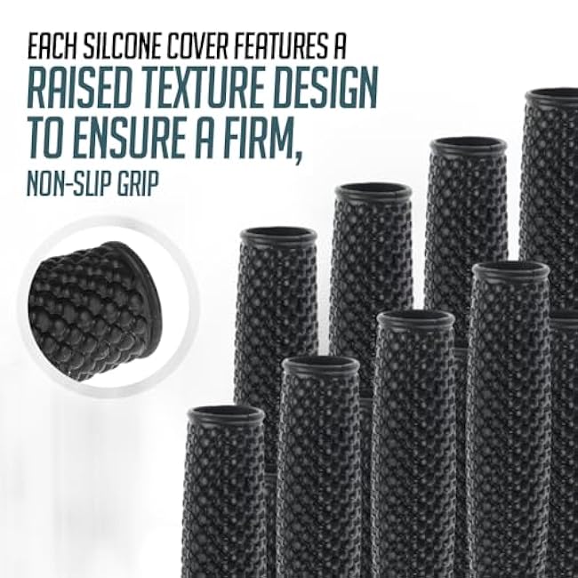 Logest Metal Hand Grip Set, 100LB-350LB 6 Pack 50LB-350LB 7 Pack No Slip Heavy-Duty Grip Strengthener with Gift Box, Great Wrist & Forearm Hand Exerciser, Home Gym, Hand Gripper Grip Strength Trainer