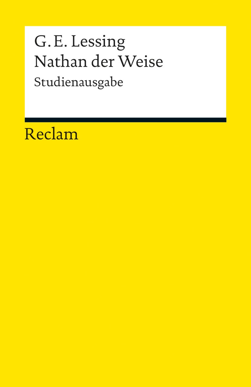 Nathan der Weise: Studienausgabe