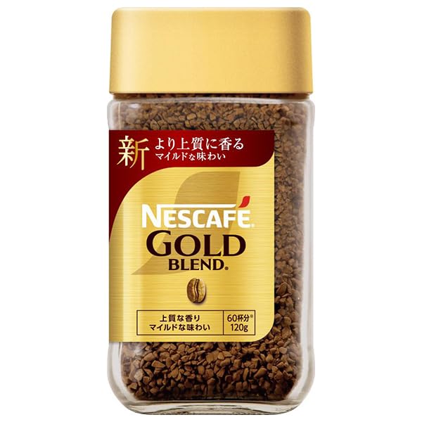 Amazon.co.jp: ネスレ日本 ネスカフェ ゴールドブレンド 120g瓶×4本入 