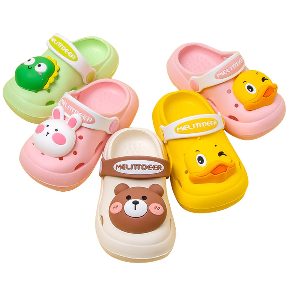DRECAGE Mules et Sabots Enfants Pantoufles Chaussures Mixte Bébé Fille Garçon Chaussons Eté Piscine de Jardin Clogs Sandales de Plage à Enfiler