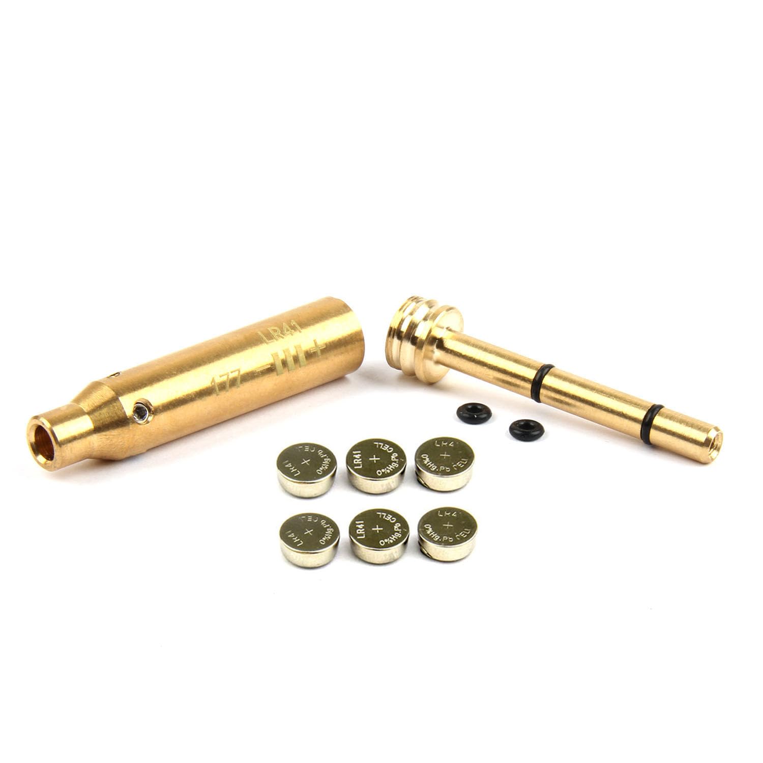 TACFUN .177 Red Laser Bore Sight, Sighter, Front Insert Arbor Boresighter Precision Fit