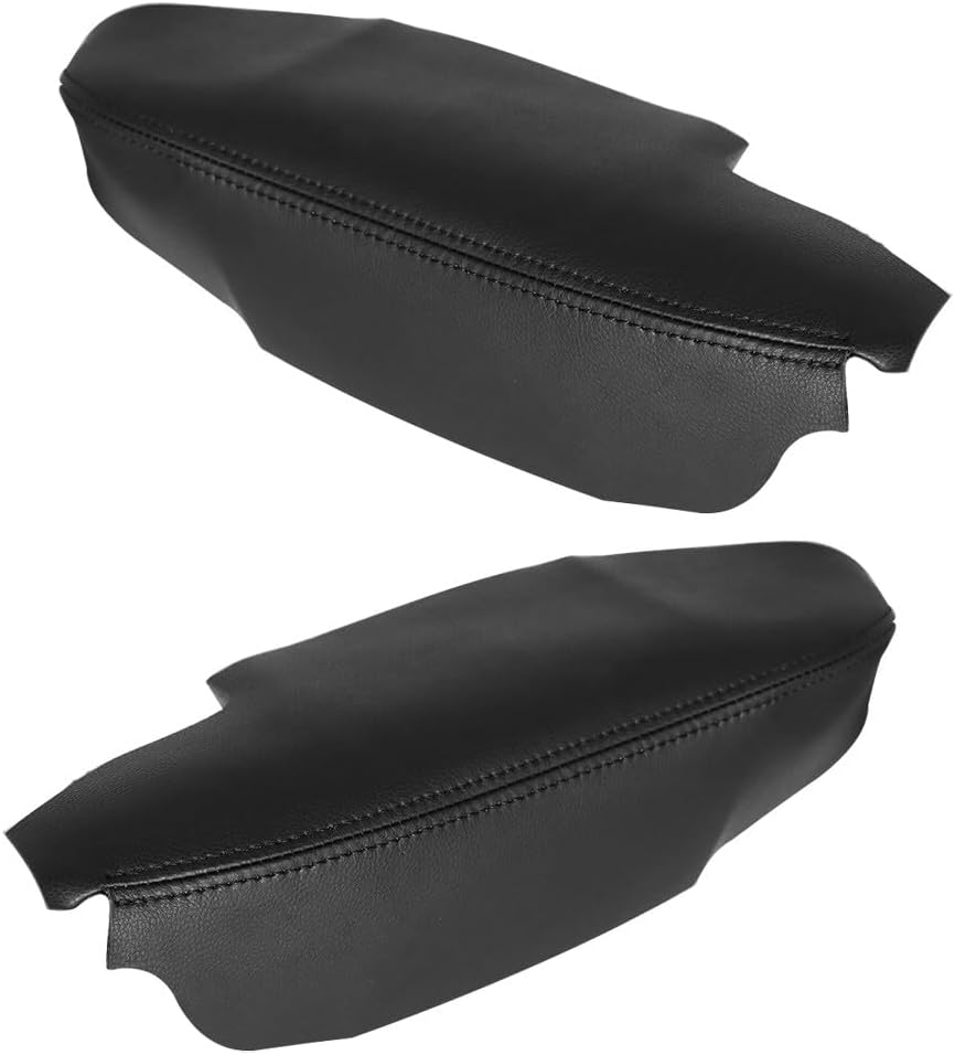 Inner Door Panel Armrest Cover Skin For 2009-2014 Acura TSX Black OEM Equivalent Replacement