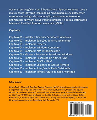 Windows Server 2016: Data Center Definido por Software