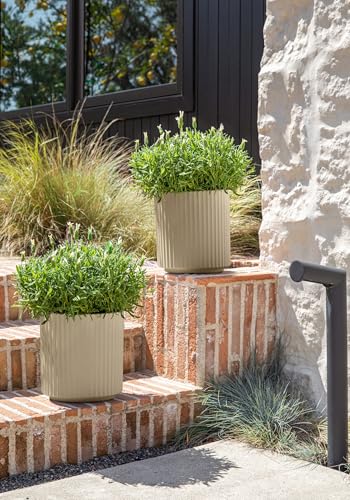 Image of Veradek Demi Series Planter - Large Round Outdoor Planter