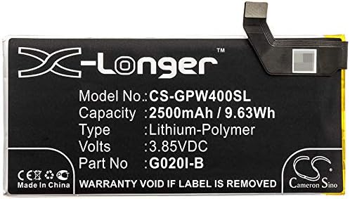Cameron Sino CS New Replacement Battery for G020M, Pixel 4 (2500mAh) G020I-B
