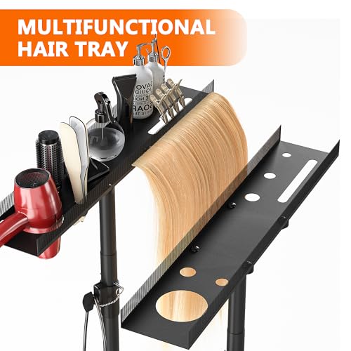 Extensions de cheveux sans nœuds grâce au support réglable tonchean