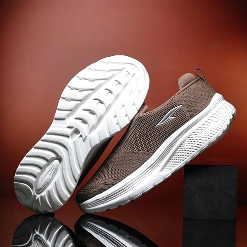 Image of ASIAN Wonderwalk-22 Men's Walking Shoes with Soft Memory Foam Insole, Breathable Knit Upper & Lightweight Bouncy EVA Sole | Ideal for Casual Wear, Jogging, & Travel