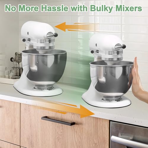 Accesorios de batidora Kitchenaid con tablero deslizante acrílico 5
