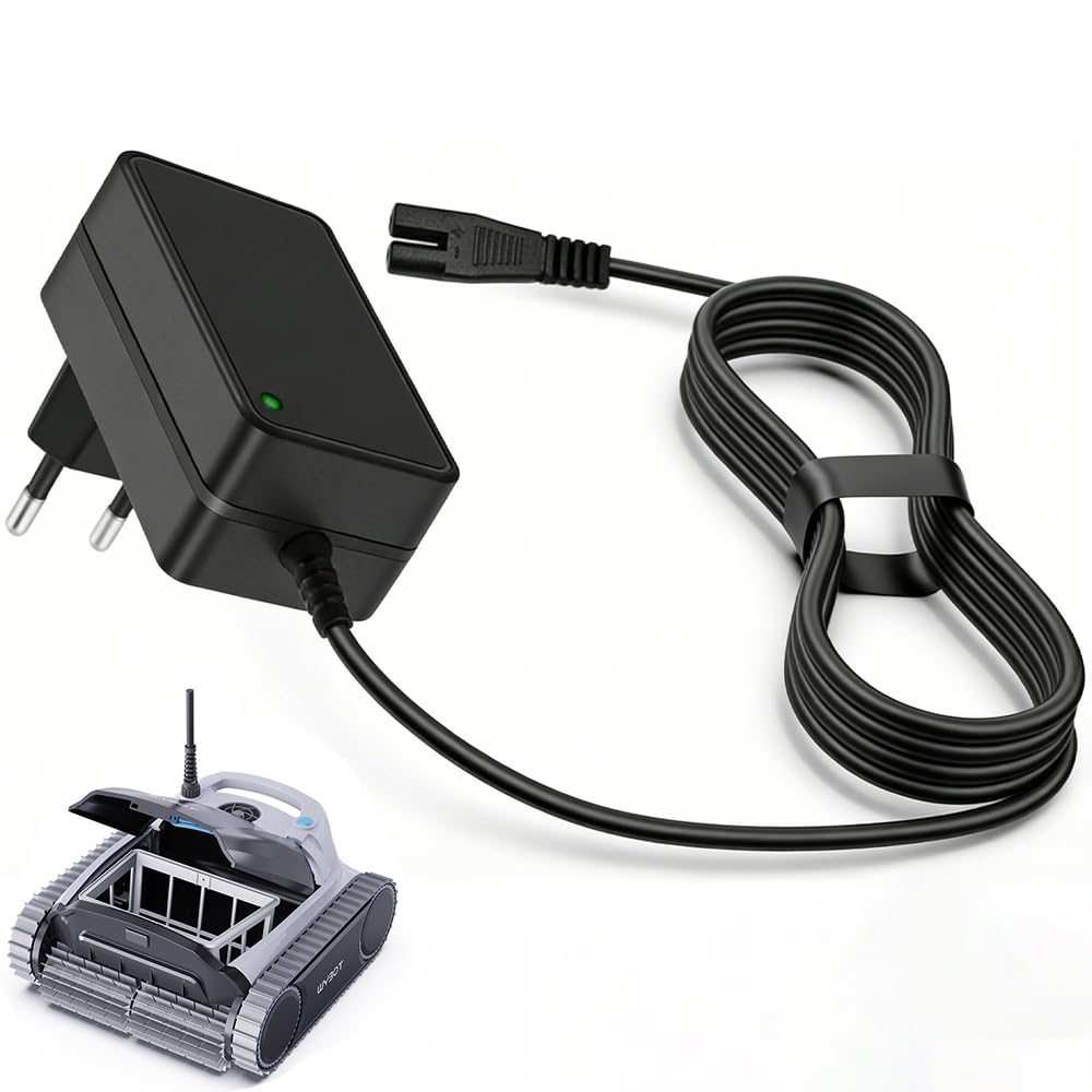 16.8V Cargador Compatible con Aiper Scuba S1 E1 Limpiador de Piscina Robótica Inalámbrica, Adaptador de Cargador Compatible con Aiper Scuba S1 E1 14.4V Limpiador de Piscina Robótica 33.6W