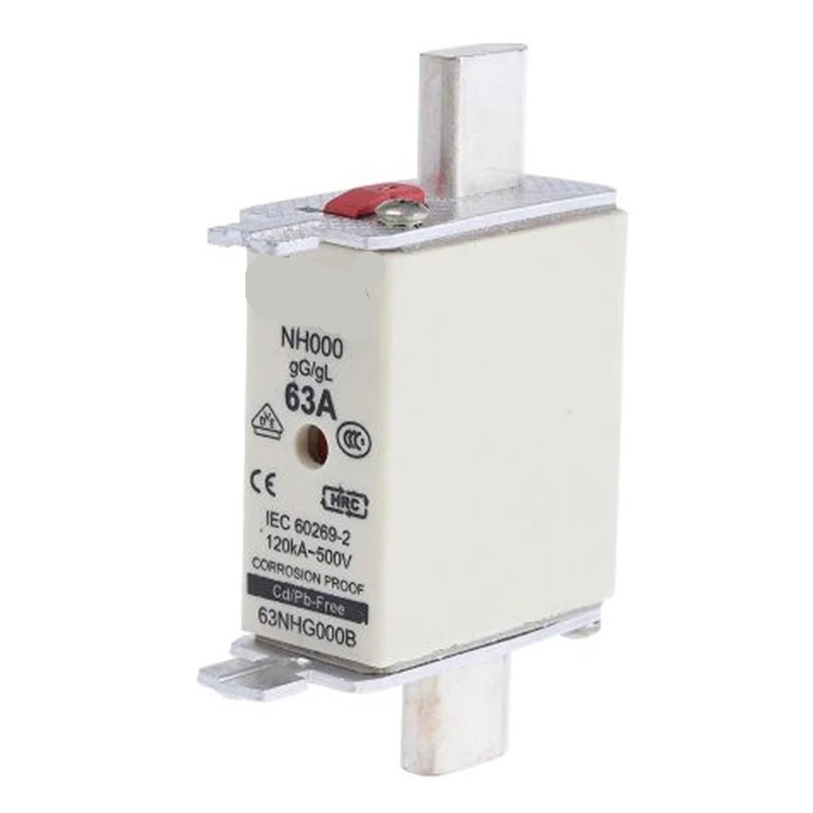 Komponent tranzystora mocy elektroniczny cylindryczny 63NHG000B-690 uchwyty bezpieczników zasilanie do akcesoriów zasilających
