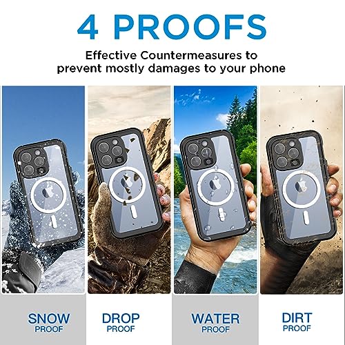 Coque étanche iPhone 15 Pro pour immersion sous-marine et ski - 4