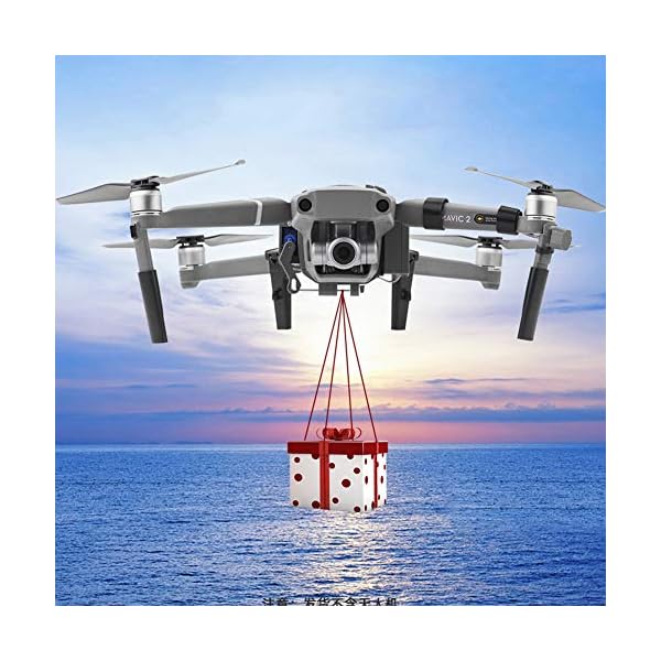 Abwurfvorrichtung für Drohne Zoom DJI Mavic 2 Pro und DJI Mavic 2, Drohnen-Clip, nützliche Transport- und… – Bild 8