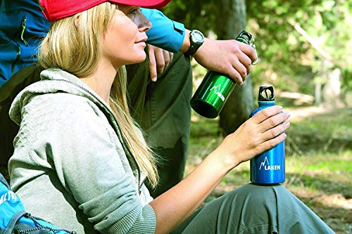 Miniatura 5 de Laken Aluminium Gelb 0,6 Liter, frei Unisex-Adultos Amarillo BPA Aluminio Futura 0,6 litros Libre de PBA
