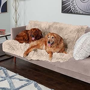   Furhaven-Waterproof-Throw-Blanket-for-Dogs-Indoor-Cats-Washable-Shaggy-Plush-Calming-Long-Faux-Fur-Velvet-Dog-Blanket-Taupe-Extra-LargeXL-Color-May-Vary
