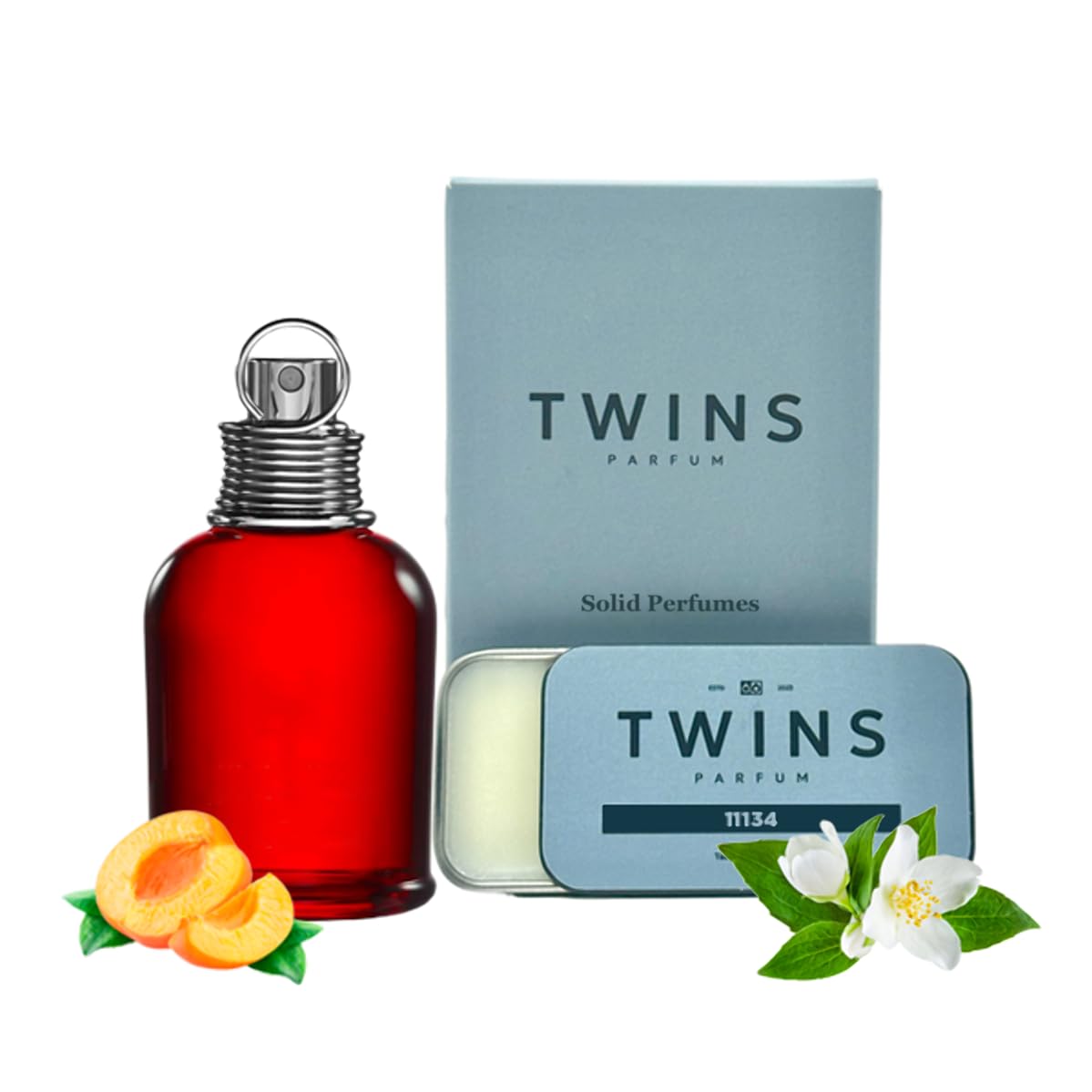 TWINS PARFUM No.11134 | Impression of Amor Amor | Women's Solid Perfume | 053.4 Oz / 15 gr