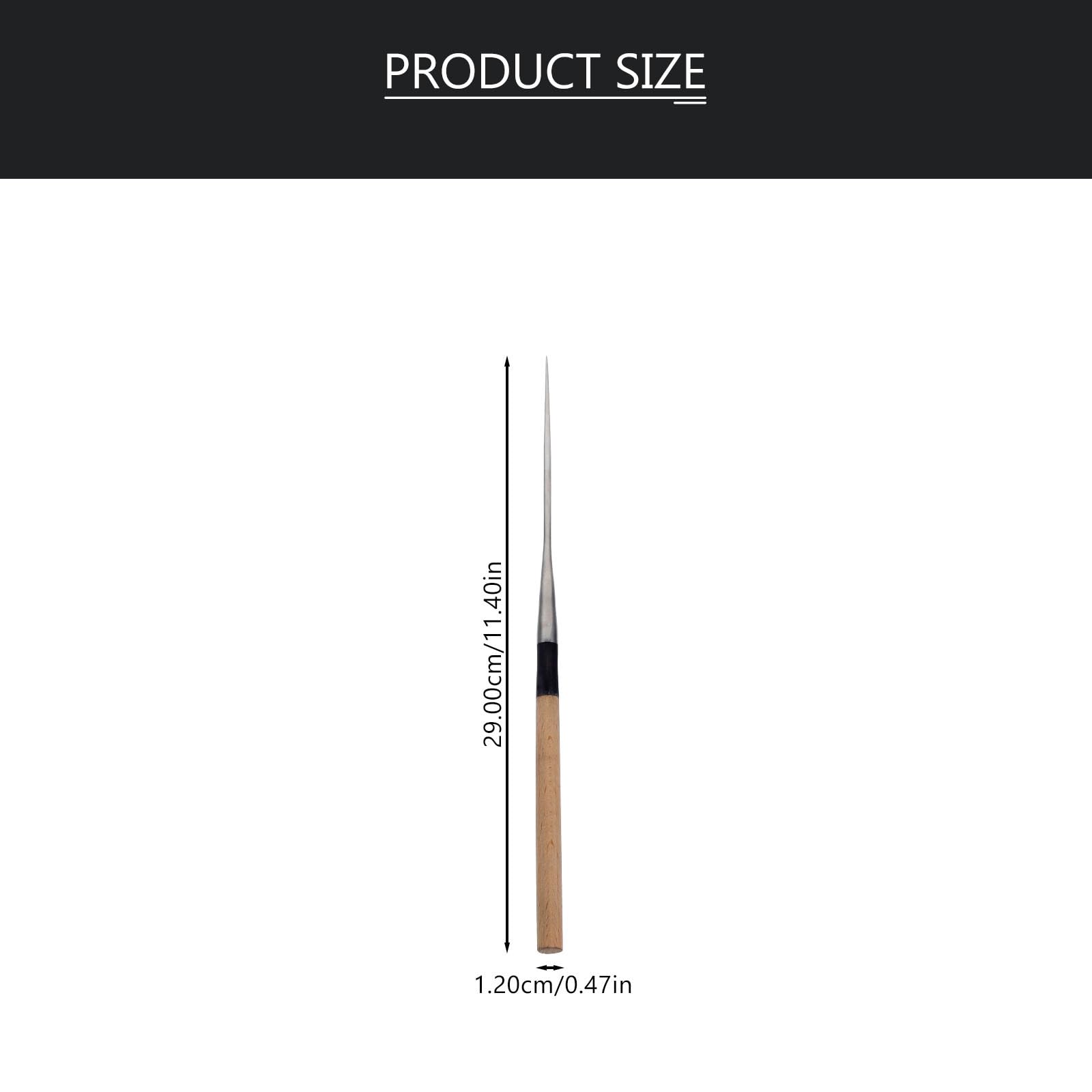 Baguettes à Pointe en Acier Inoxydable pour Sushi et Sashimi, Délicates et Robustes, Finition Lisse, pour Restaurant Japonerie