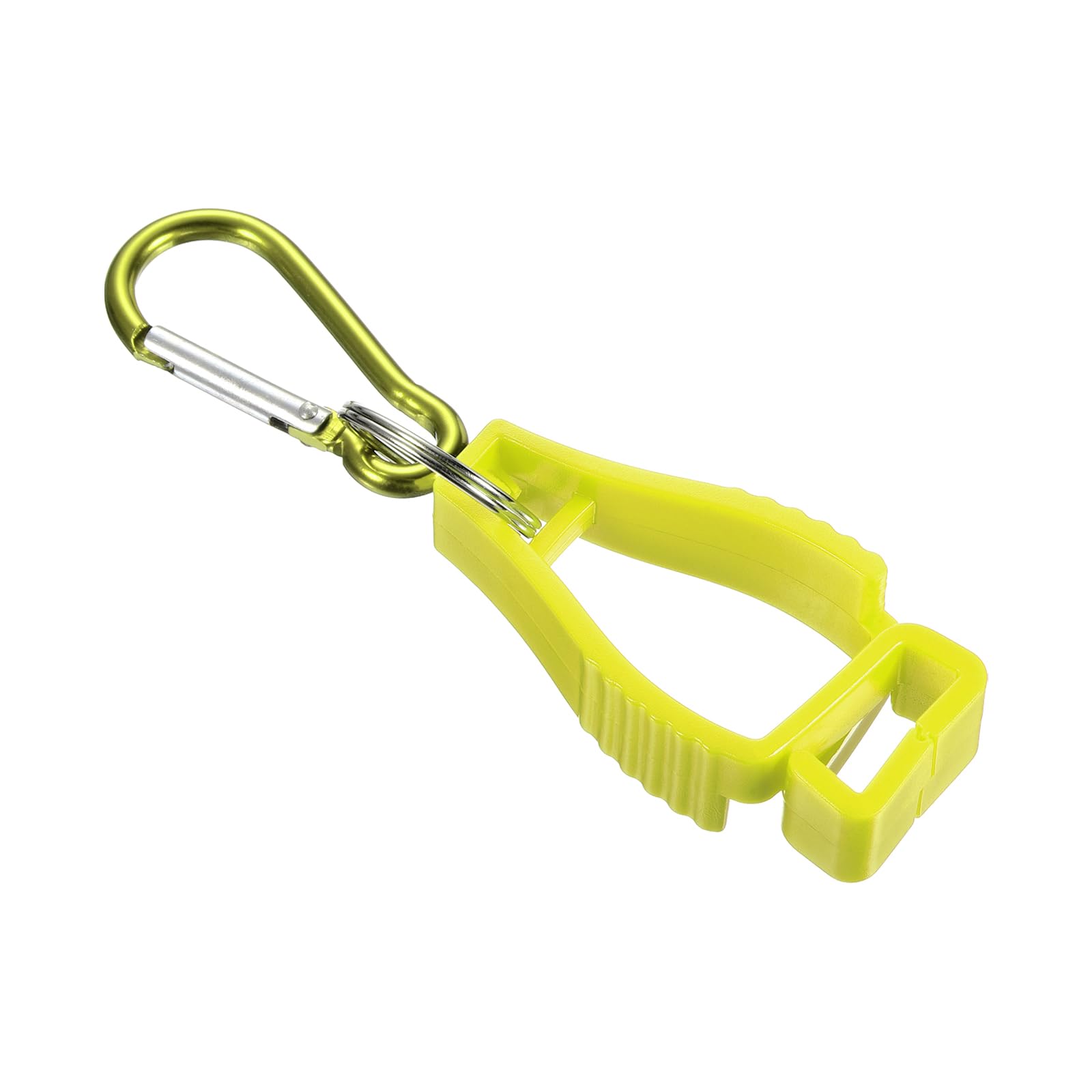 PATIKIL Glove Clips, 14 Pack Gloves Holder Clip Glove Belt Keeper Work Gloves Grabber Helmet Hanger for Construction Worker Yellow - Image 4