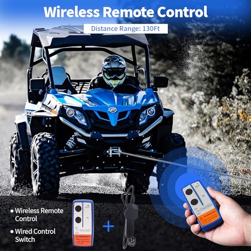 Qnds SY-QN-JPGSS01 2000Lbs Winch For Atv Utv 12V Winch thumb #7