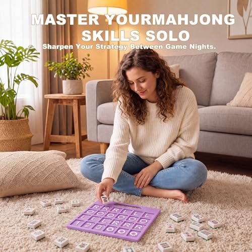 Mahjong Practice Board Passing Cheat Sheet miniatura 5