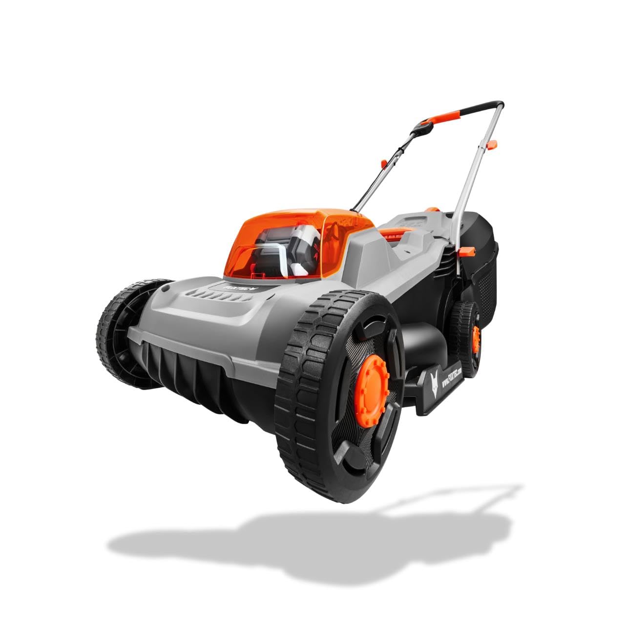 FUXTEC Tondeuse à Gazon sans Fil 20V FX-E1RM20-ECO, livrée sans Batterie ni Chargeur, Jardins Petits à Moyens, Largeur de Coupe 30 cm, bac 30L, Hauteur de Coupe 30-70 mm
