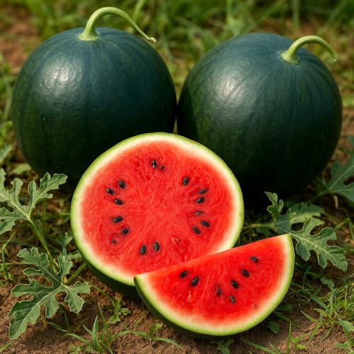 Wassermelone Sugar Baby - Gewicht: 3,5-6kg - Melone - Zucker Baby - Die süße, erfrischende - 30 Samen