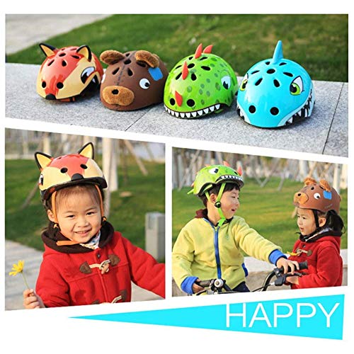 Casco de bicicleta para niños de 5 años con diadema ajustable transpirable para patinaje 7