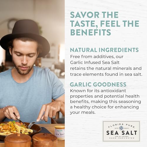 Garlic Sea Salt 4.5 oz Jar miniatura 5