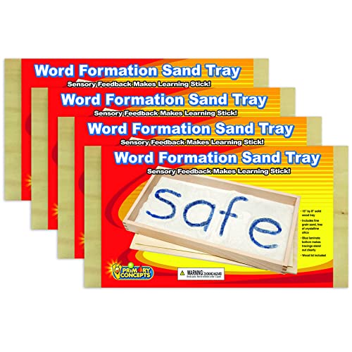 Primary Concepts Word Formation Sand Tray, 15