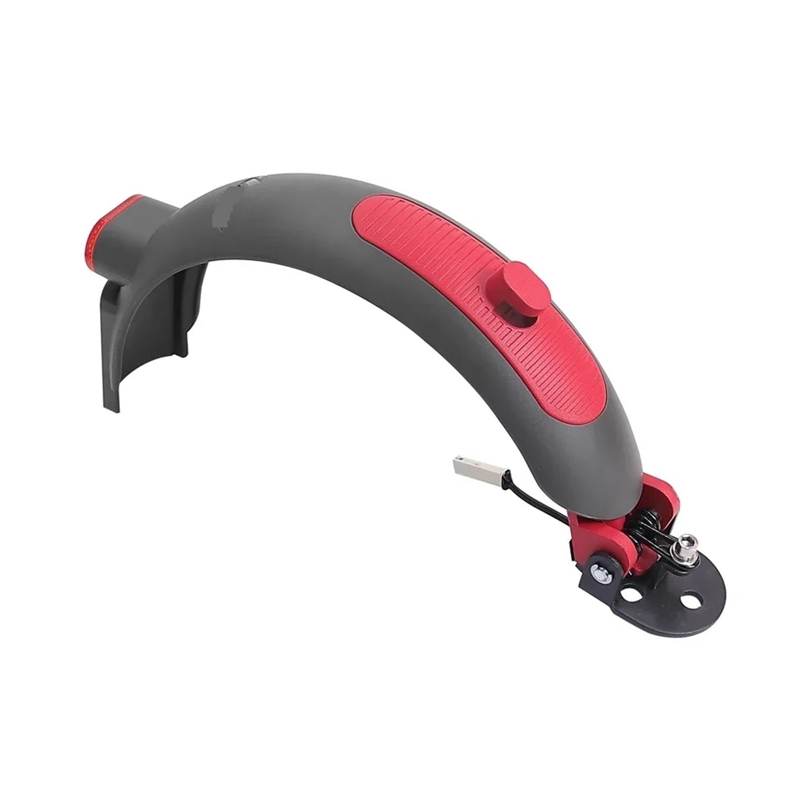 Kit de Luces traseras de Guardabarros Trasero de Aluminio, Compatible con Xiaomi M365 Pro Pro2 1S Mi 3(Red Kit)