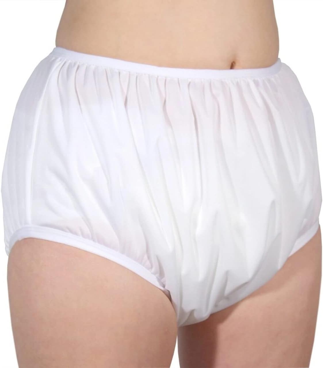 Adult Pull-On Over Pants Waterproof Incontinence Brief I Washable Leak Resistant I- Unisex - Soft, Noiseless I Swim Brief I Bedwetting Brief (2XL)