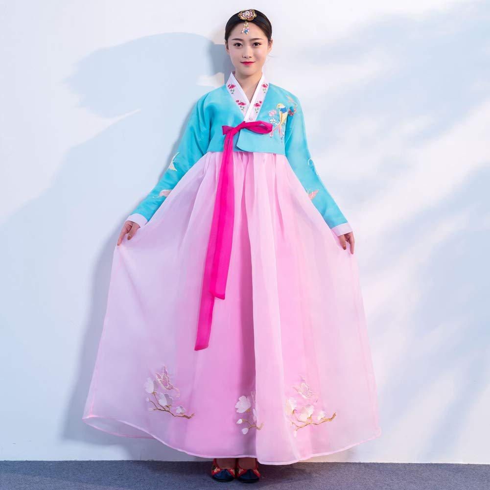 Amazon.co.jp: 韓服 韓国 民族衣装 チマチョゴリ 豪華 オシャレ 