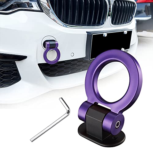 Anneau de remorquage violet décoratif pour vos rassemblements tuning