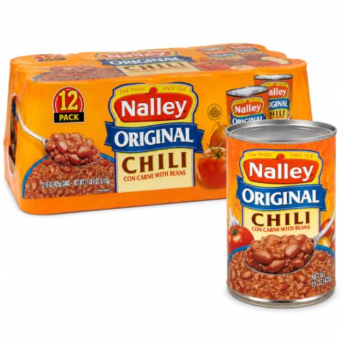 Nalley Chili w/ Beans Original 15 oz 12-Pack