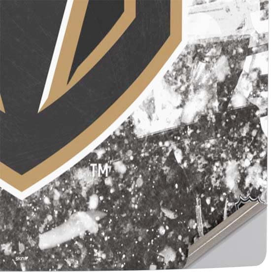Skinit Decal Gaming Skin Compatible with PS5 Slim Digital Edition Console - Officially Licensed NHL Vegas Golden Knights Frozen Design
