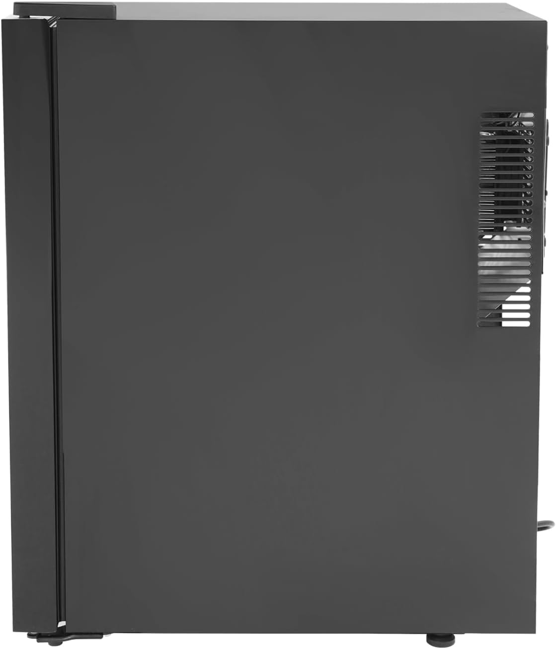 12 Bottle Wine Cooler Refrigerator 33L/8.72Gal Freestanding Wine Fridge with Digital Temperature Control, UV Protected Double Tempered Glass Door, LED Lighting for Home Bar Office