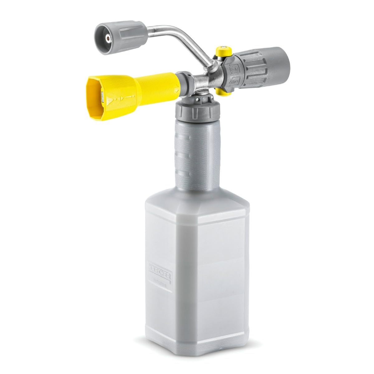 Kärcher - Canon de Espuma Duo Advanced 1, depósito 1L, caudal 400-600 l/h, Cuerpo Ecobrass Robusto, dosificación precisa e inversión Directa de Chorro/Espuma