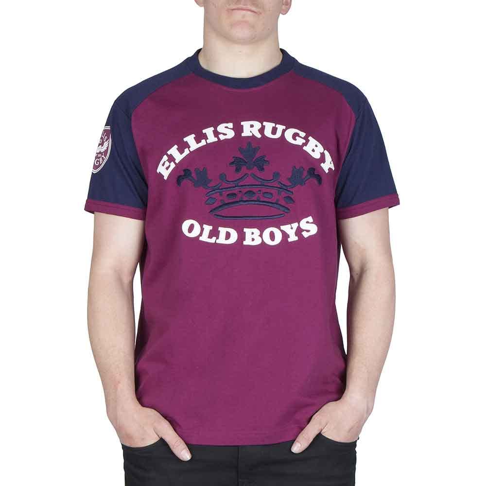 T-Shirt Old Boys Rugby Stile Vintage