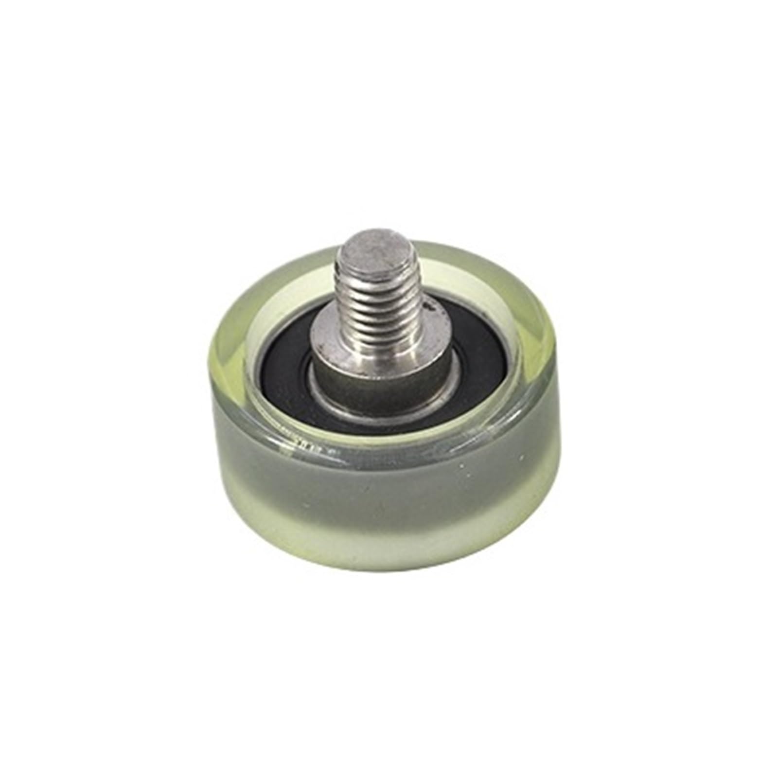 HCVYQMMJ Externally Threaded Polyurethane Molded Bearing PU620140-18C1L12M10 Rubberized with Guide Wheel