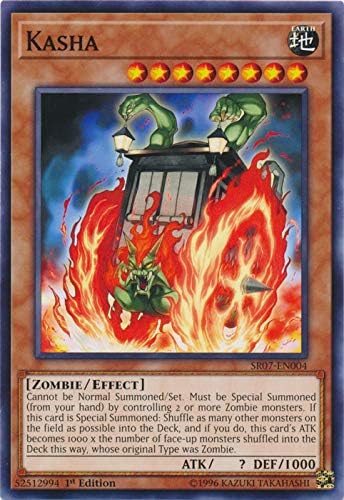 Yu-Gi-Oh! - Kasha - SR07-EN004 - Común - 1 Edición - Baraja Estructura Horda Zombie