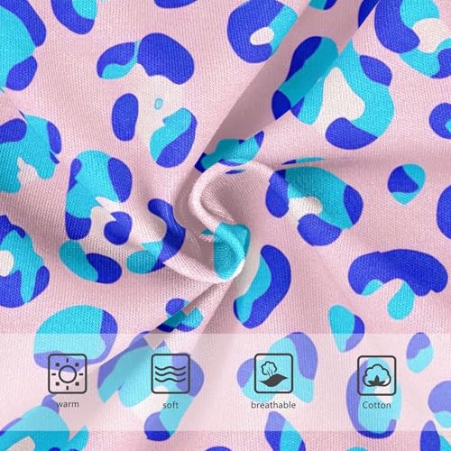 Blue Leopard Spots Pink Toddler Girls Underwear 2t Cotton Panties Little Girl Durable Undies Kids Briefs3