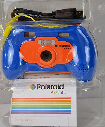 Polaroid Pixie 3.0MP Kids Digital Camera with Games - CKA-00301S (Blue)