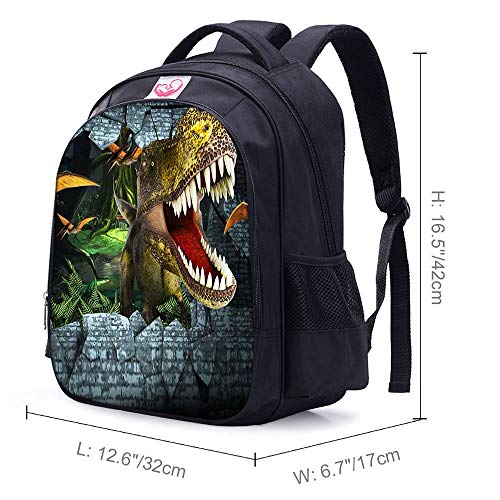 MATMO Dinosaur Backpack Dinosaur Backpacks for Boys School Backpack Kids Bookbag – Bild 5